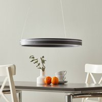 Q-Smart-Home Paul Neuhaus Q-VITO hanging lamp 59 cm anthracite