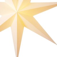 Markslöjd Seven-pointed paper star Duva, 100 cm