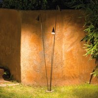 Vibia Brisa LED outdoor floor lamp, 1-bulb, khaki