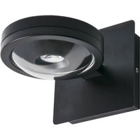 Megatron Solo Punto LED-vägglampa, matt svart