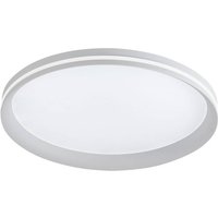 Fabas Luce LED ceiling lamp Isy, white, Ø 45 cm, metal, CCT, dimmable