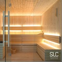 The Light Group SLC LED strip Sauna up to 105°C, 24V IP67 5m 3,000K