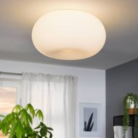 EGLO Diskret plafondlampa Optika Ø 35cm