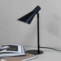 Dyberg Larsen Lampe de table DL12, noir, hauteur 39,5 cm, métal