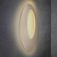 Escale Blade Open applique murale LED taupe Ø 95 cm