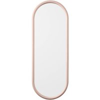 Miroir AYTM Angui, rose, hauteur 78 cm, verre, acier