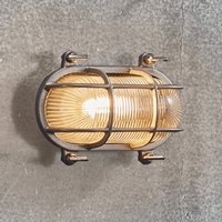 Nordlux Utomhusvägglampa Helford, nickel