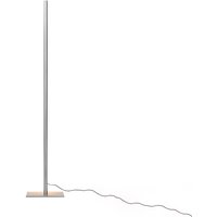 Carpyen LED-golvlampa Lineal, höjd 180 cm, nickel matt