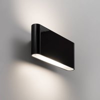 Artemide Two Flags applique LED up/down noire