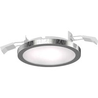 Lightme LED-inbyggnadsspot Aqua Pur silver