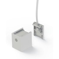The Light Group SLC end cap Click, Pushdim, white, metal, IP20