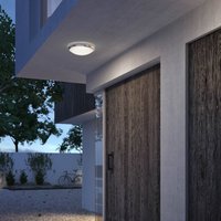 Philips Doris LED-utomhuslampa IP54 4 000 K nickel