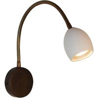 Menzel Provence matt vägglampa med flexarm