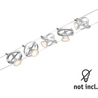 Paulmann Wire Cardan cable system 5-bulb 5m chrome