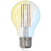 LUUMR Smart LED-Leuchtmittel klar E27 A60 7W Tuya WLAN CCT
