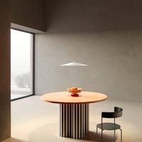 Luceplan Koinè LED pendant light 927 Ø110cm white