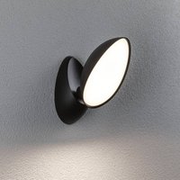 Paulmann LED-utomhusvägglampa Batona, antracit 27 cm aluminium IP44