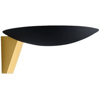 Wever & Ducré Lighting WEVER & DUCRÉ Scava 1.0 vägg svart/guld 2 700 K