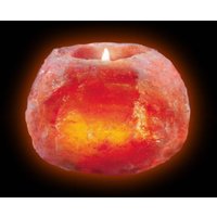 Wagner Life Porte-bougies en cristal de sel, petit 400 g