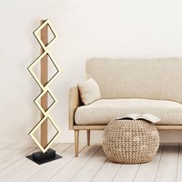 Globo Dustin LED floor lamp, 4-bulb