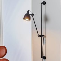 ALDEX Vägglampa 997 med stickkontakt, 1 lampa, svart