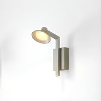 Lucande Steve LED wall light, aluminium, 24 cm, USB, dimmable