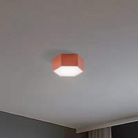 Argon LED-taklampa Libre, terrakottafärgad, stål, 3 000 K