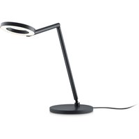 Knapstein LED table lamp Tessa-T, black, CCT, gesture control