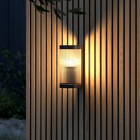 Nordlux Utomhus vägglampa Coupar, svart