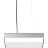 BEGA RZB Flat Slim+ P DALI 30x30cm 22W silver/glossy