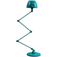 Jieldé Aicler AIC433 golvlampa med ledad arm, blå