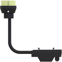 PRIOS Orvoll recessed fitting, Ø 3 cm, GU10 socket, black