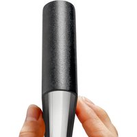 Linea Light LED-hänglampa Satori, längd 86,4 cm, svart, 2700 K, aluminium