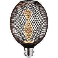 Paulmann LED Metallic Glow Globe Helix E27 black