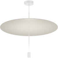 Wever & Ducré Lighting WEVER & DUCRÉ Shedda LED hanging light, Ø 70 cm, silk grey, 2700K