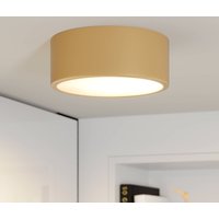 TEMAR LIGHTING Cleo taklampa, Ø 20 cm, IP20, guldfärgad, metall, E27