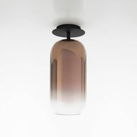 Artemide Gople Mini plafonnier, bronze/noir