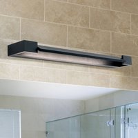 ORION LED-spegellampa Marilyn i svart, bredd 60 cm