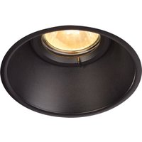 Inconspicuous Horn O ceiling spotlight  black