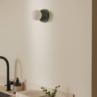 Applique murale Globen Lighting Torrano 13, verte, verre, IP44