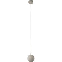 Hängelampe Midway, sandfarben, Metall, Ø 12 cm, GU10
