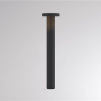Molto Luce CIRC LED path light, on/off, anthracite, height 82 cm, IP65