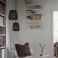 Saigon pendant light, rattan look, , Ø