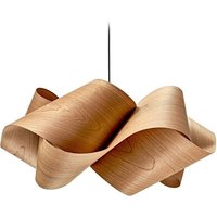 LZF Swirl Hängeleuchte, kirschbaúm natur, Ø 75 cm, Holz