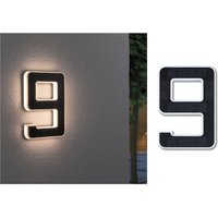 Paulmann LED solar house number 9