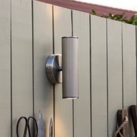 Globen Lighting Vägglampa Hubble, stål, höjd 21 cm, IP44