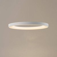 Mantra Iluminación Hänglampa Niseko II, fjärrkontroll, Ø 50 cm, vit