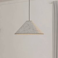 EGLO Pendellampa Alsager med filtskärm kon