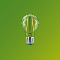 Philips LED bulb E27 A60 2.3W 485lm 2700K filament 6-pack