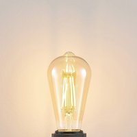 Arcchio LED bulb E27 ST64 6.5W 2,500K amber 3-step dimmer